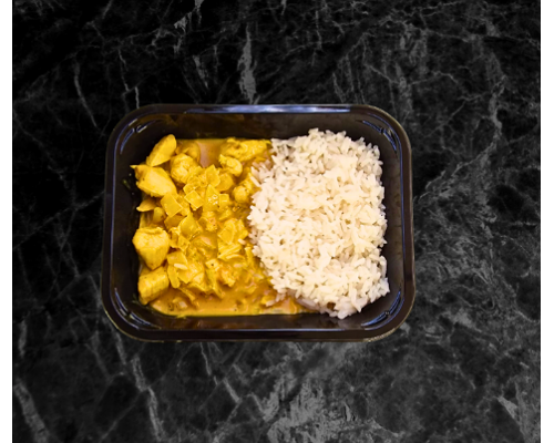 Home made Chicken Korma and Rice